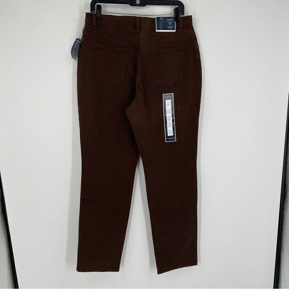 Sonoma Women’s Classic Fit Brown Pants size 14 - Picture 4 of 4